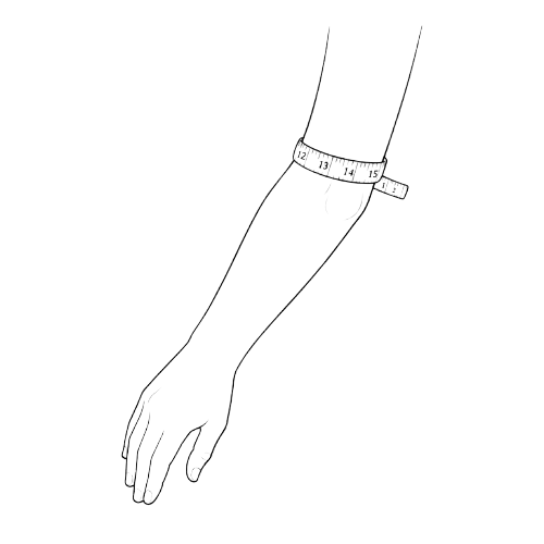 Demo image of elbow circumference